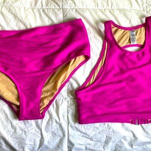 OLD NAVY 2 Piece high waisted bikini set